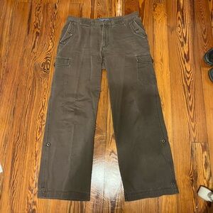 Brown cargo pants